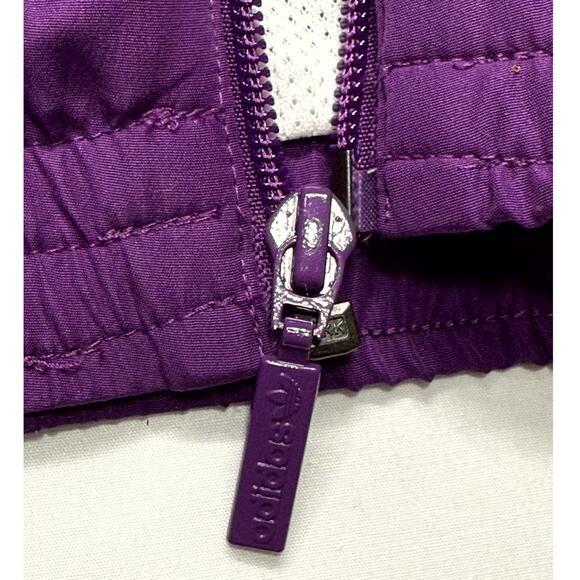 Adidas Windbreaker 90'S Block Track Top Size L Vintage - Picture 6 of 13